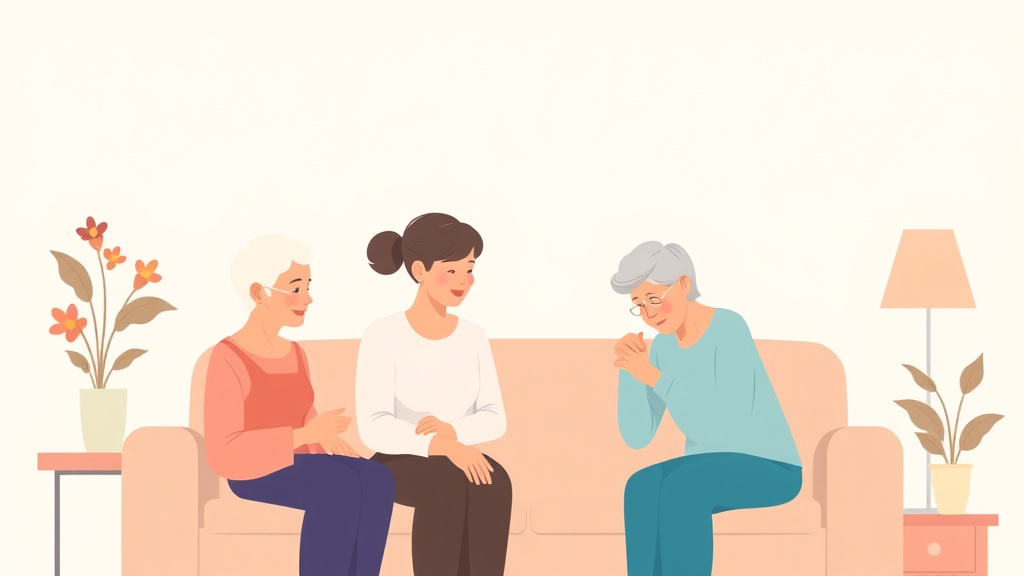 Illustration breaking down the fundamentals of alzheimer's and Depression in Caregivers