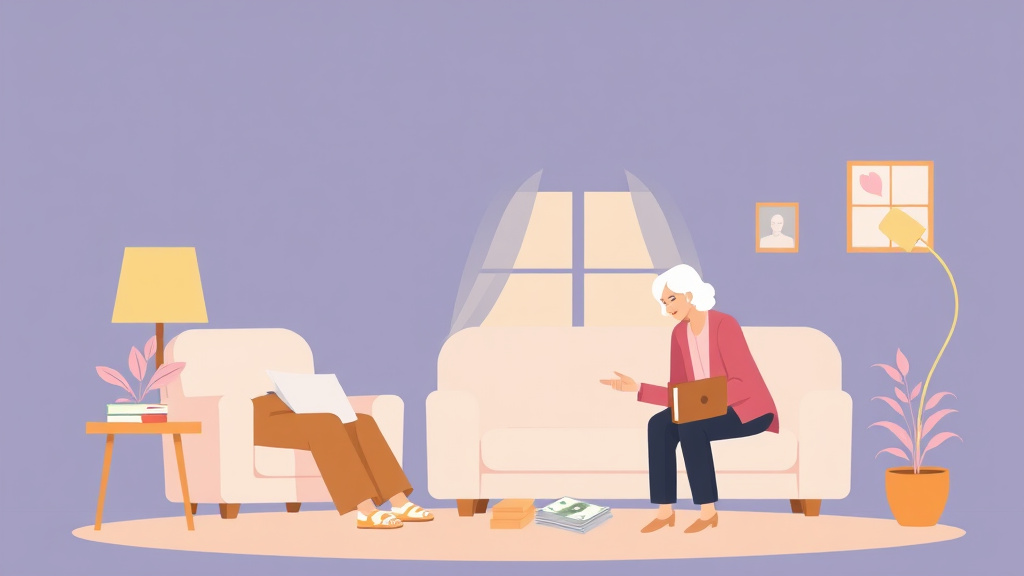 Conceptual diagram showing how alzheimer's and Financial Exploitation works in practice