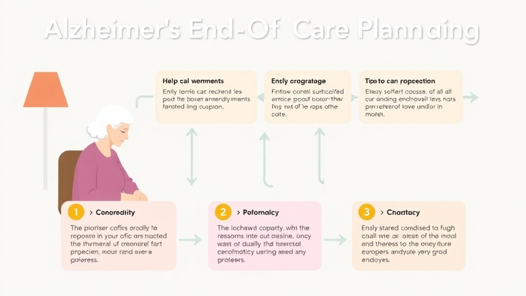 Step-by-step visual guide for implementing alzheimer's End of Life Care Planning