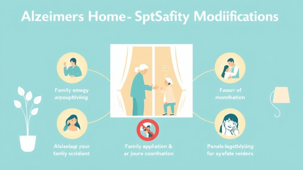 Practical checklist visual for alzheimer's Home Safety Modifications