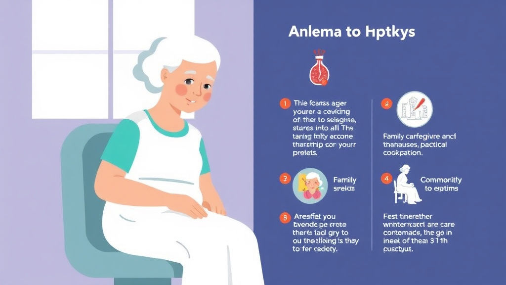 Practical checklist visual for anemia in Elderly Causes Treatment
