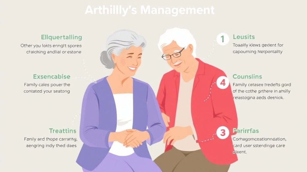 Practical checklist visual for arthritis Management for Aging Parents