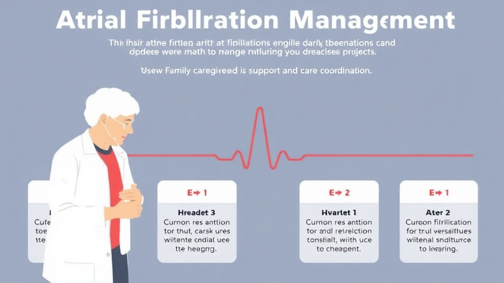 Process flow illustration for putting atrial Fibrillation Management in Seniors into action
