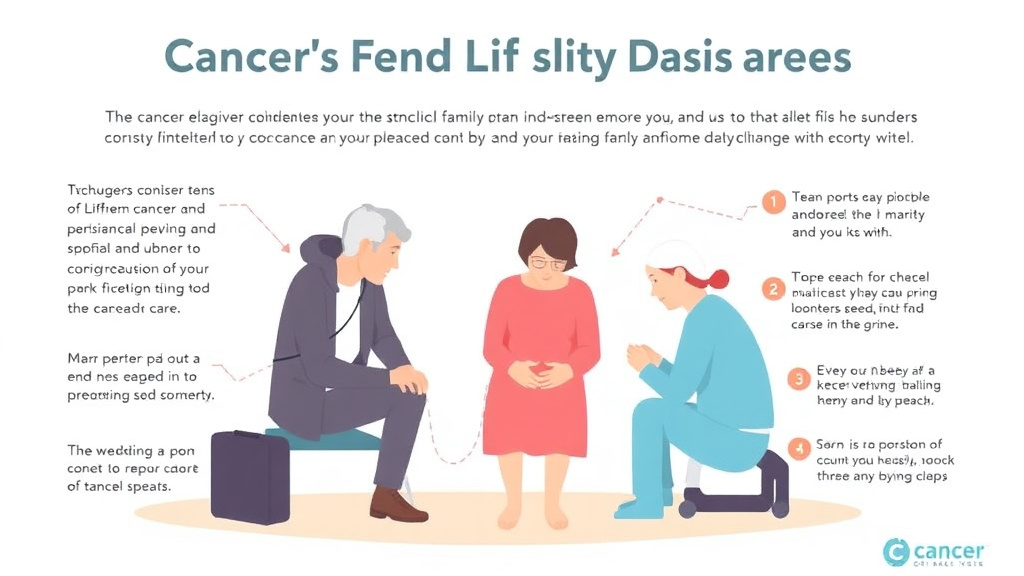 Process flow illustration for putting cancer End of Life Decisions into action