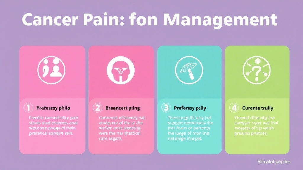 Step-by-step visual guide for implementing cancer Pain Management in Seniors