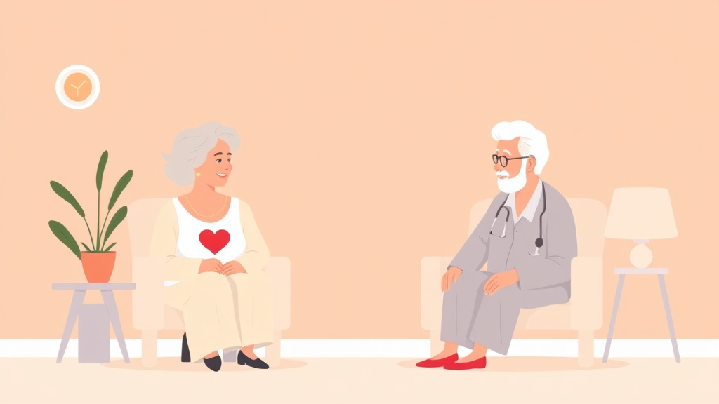 Clear illustration of cardiac Rehabilitation for Seniors with supporting details