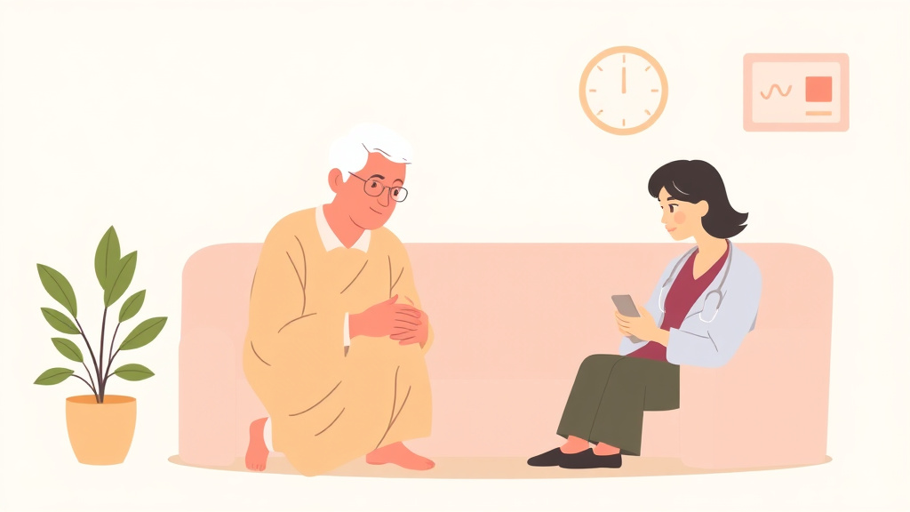 Illustration breaking down the fundamentals of cholesterol Management in Elderly