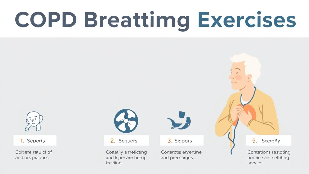 Practical workflow diagram for COPD Breathing Exercises Seniors