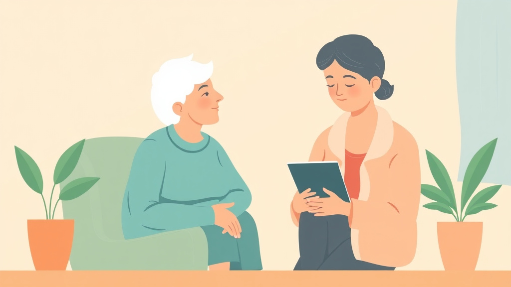 Visual overview of COPD Exacerbation Action Plan with key concepts highlighted