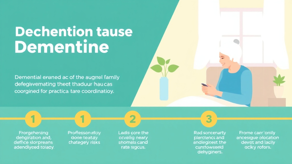 Implementation roadmap for dementia and Dehydration Risks with actionable steps