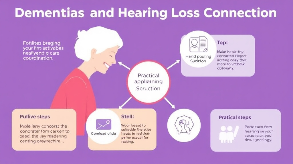 Practical workflow diagram for dementia and Hearing Loss Connection