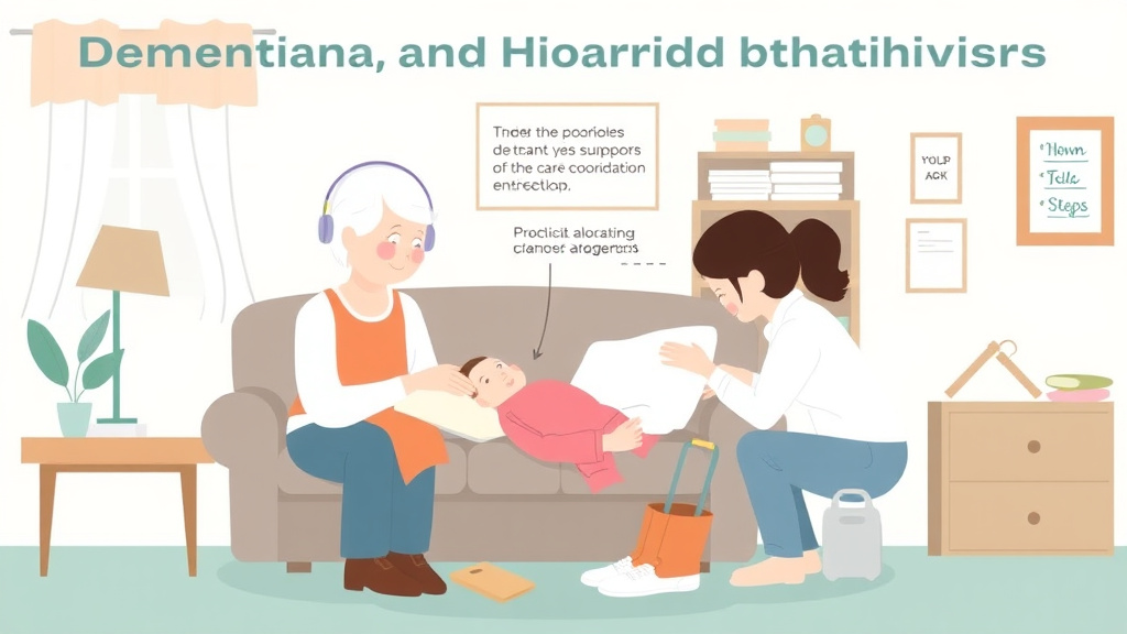 Practical checklist visual for dementia and Hoarding Behaviors