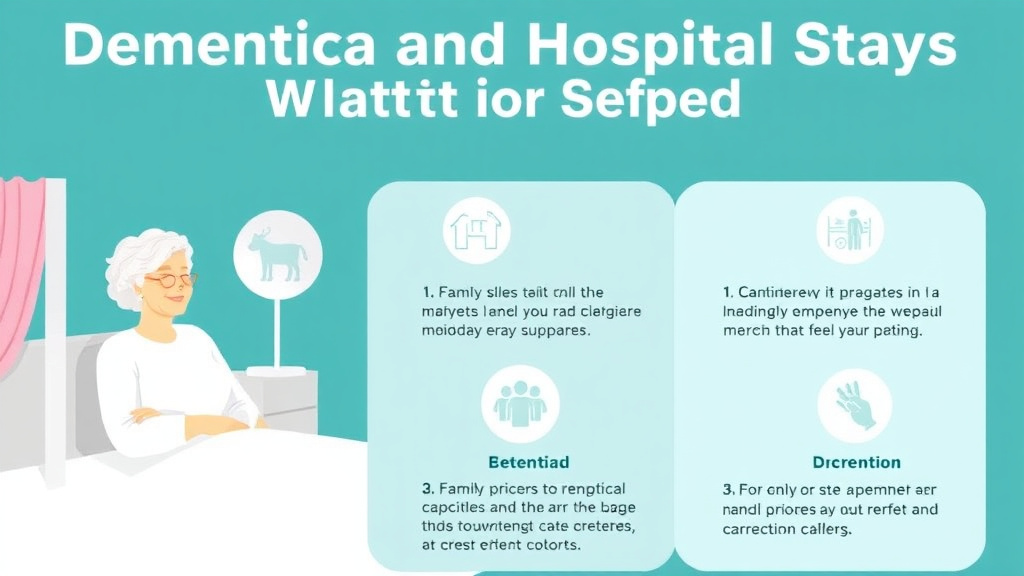 Real-world application diagram for dementia and Hospital Stays What to Expect