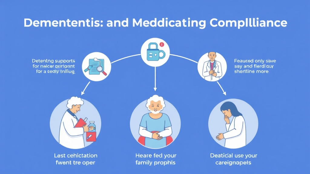 Step-by-step visual guide for implementing dementia and Medication Compliance
