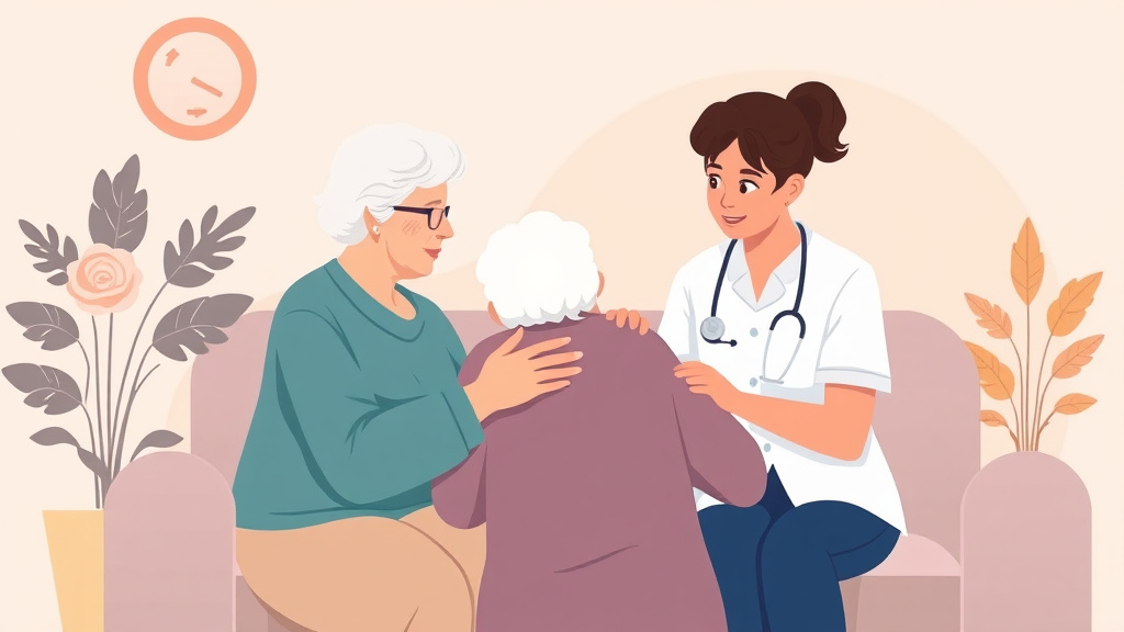 Educational graphic covering the essentials of dementia and Pain Management