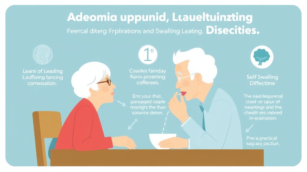 Real-world application diagram for dementia and Swallowing Difficulties