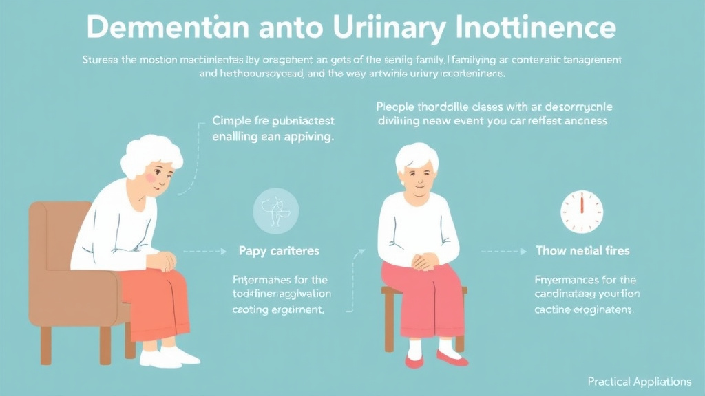 Step-by-step visual guide for implementing dementia and Urinary Incontinence