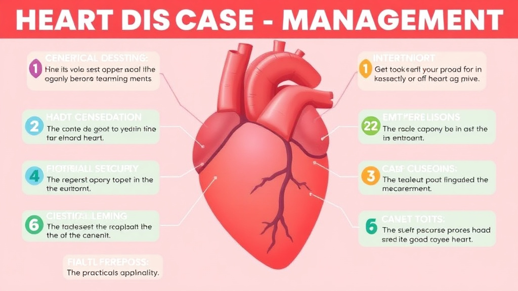 Practical checklist visual for heart Disease Medication Management