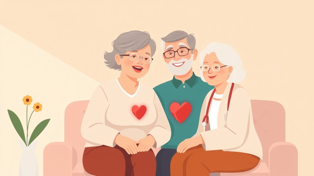 Clear illustration of heart Valve Disease in Aging Parents with supporting details