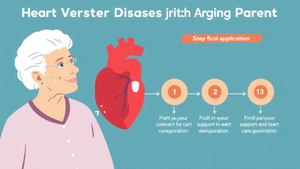 Step-by-step visual guide for implementing heart Valve Disease in Aging Parents
