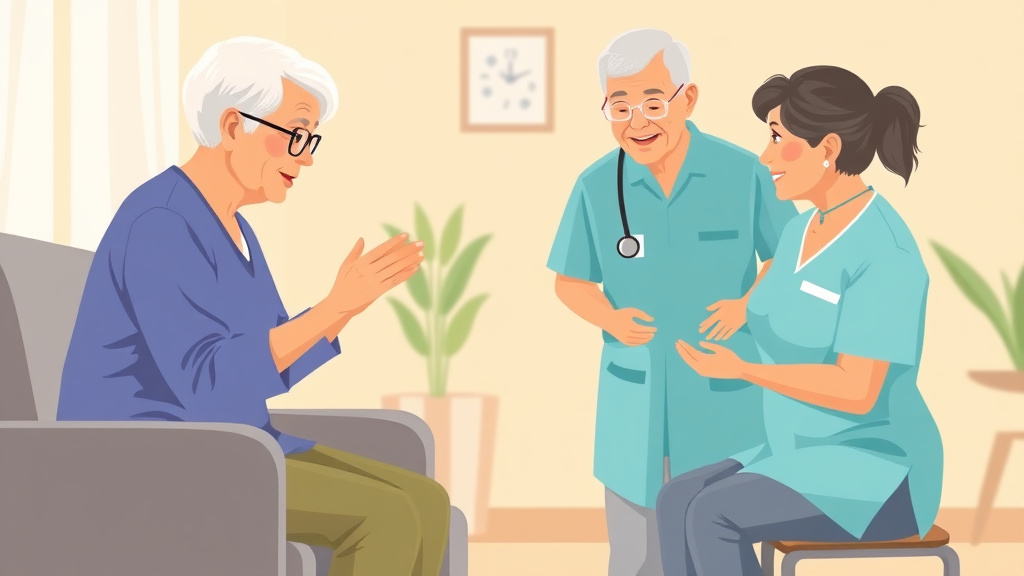 Illustration breaking down the fundamentals of hip Fracture Recovery in Elderly