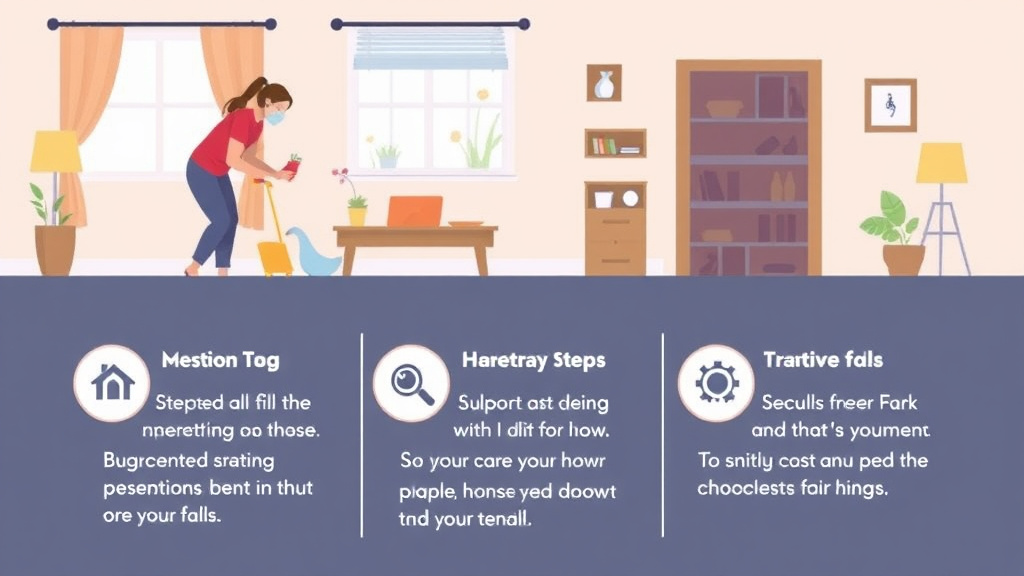 Step-by-step visual guide for implementing home Modifications to Prevent Falls