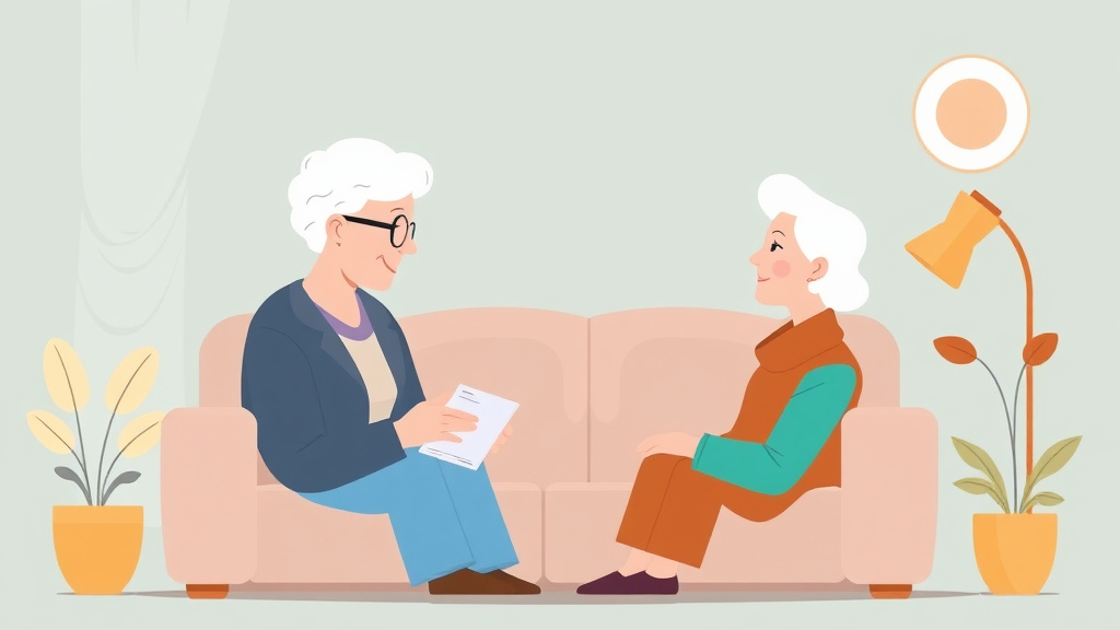 Visual overview of communicate with a Parent Who Has Dementia with key concepts highlighted