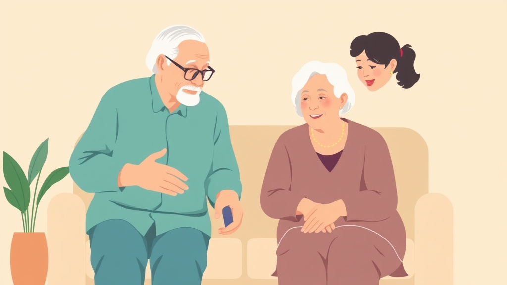 A professional illustration depicting parkinson's and Cognitive Decline