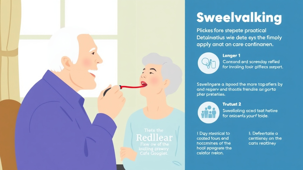 Practical checklist visual for parkinson's and Swallowing Difficulties