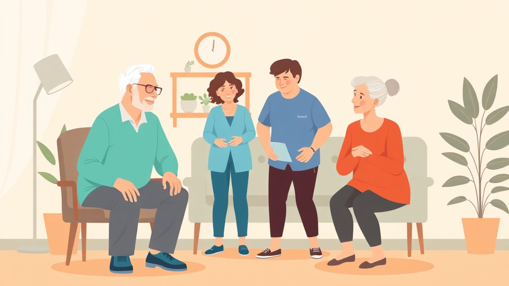 Educational graphic covering the essentials of parkinson's Exercise Programs for Seniors