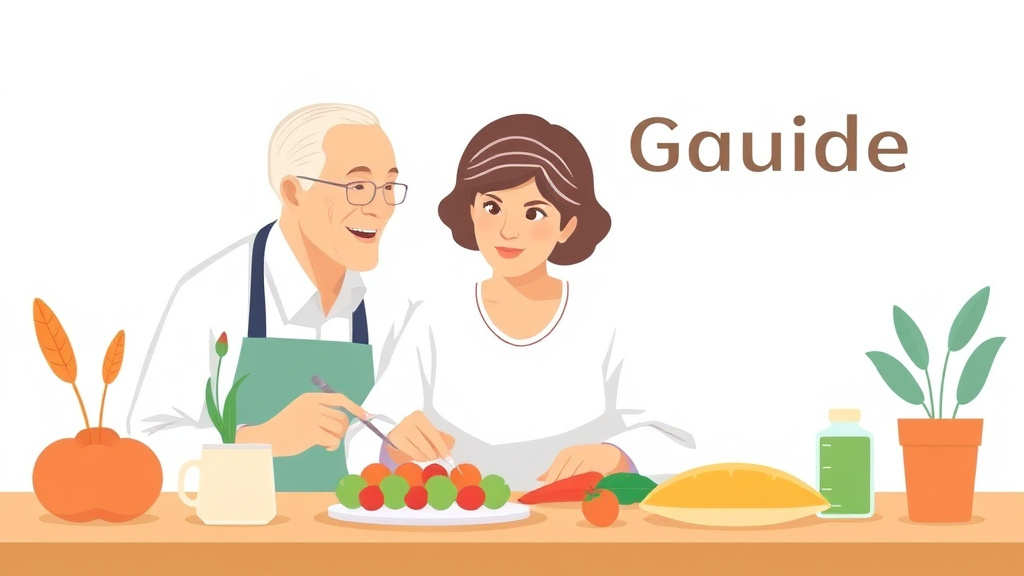 An informative visual explaining parkinson's Nutrition and Diet Guide for beginners and professionals