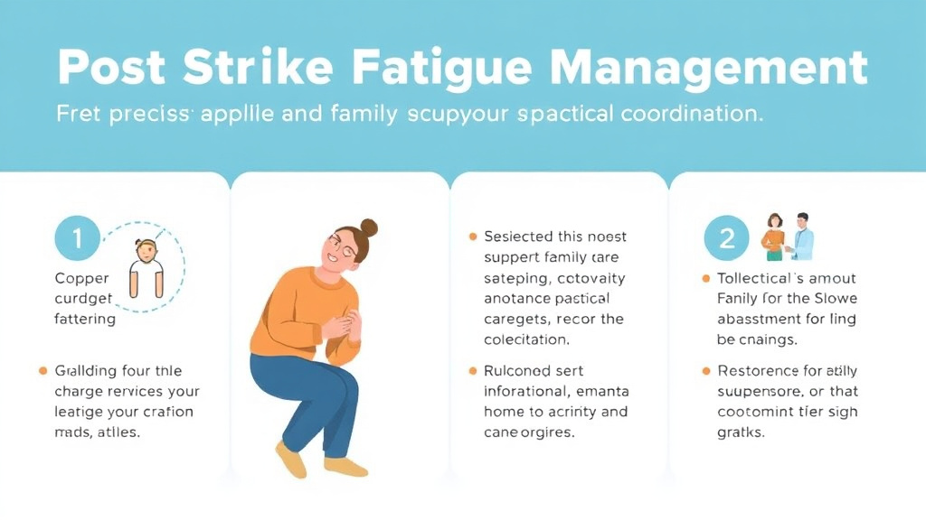 Step-by-step visual guide for implementing post Stroke Fatigue Management