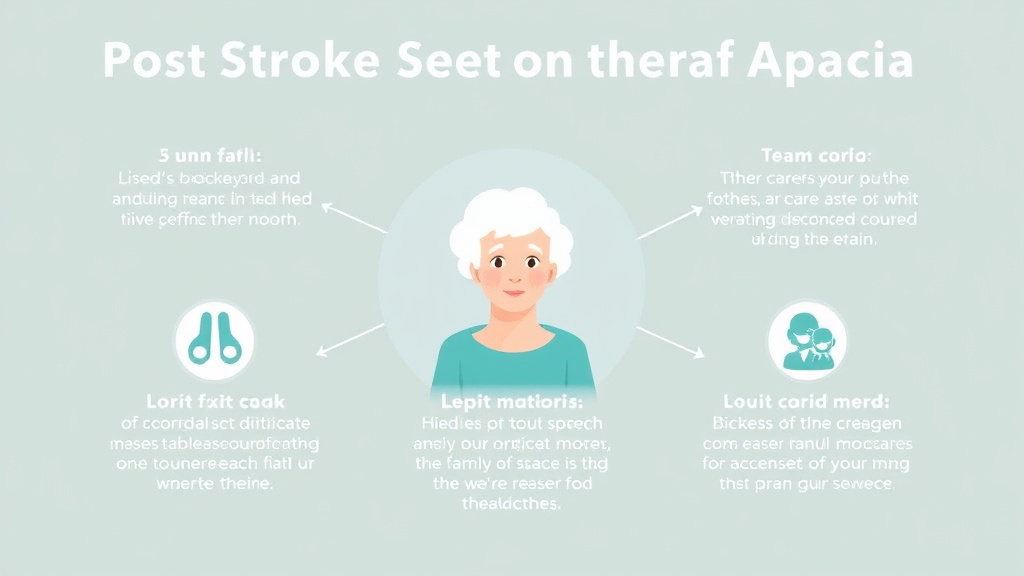 Practical checklist visual for post Stroke Speech Therapy Aphasia