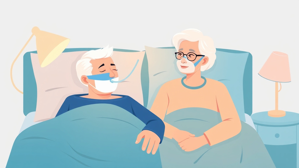 Conceptual diagram showing how sleep Apnea in Elderly Parents works in practice