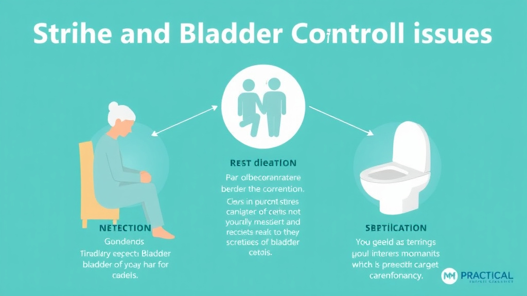 Practical checklist visual for stroke and Bladder Control Issues