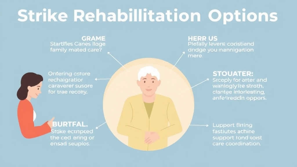 Process flow illustration for putting stroke Rehabilitation Options Explained into action