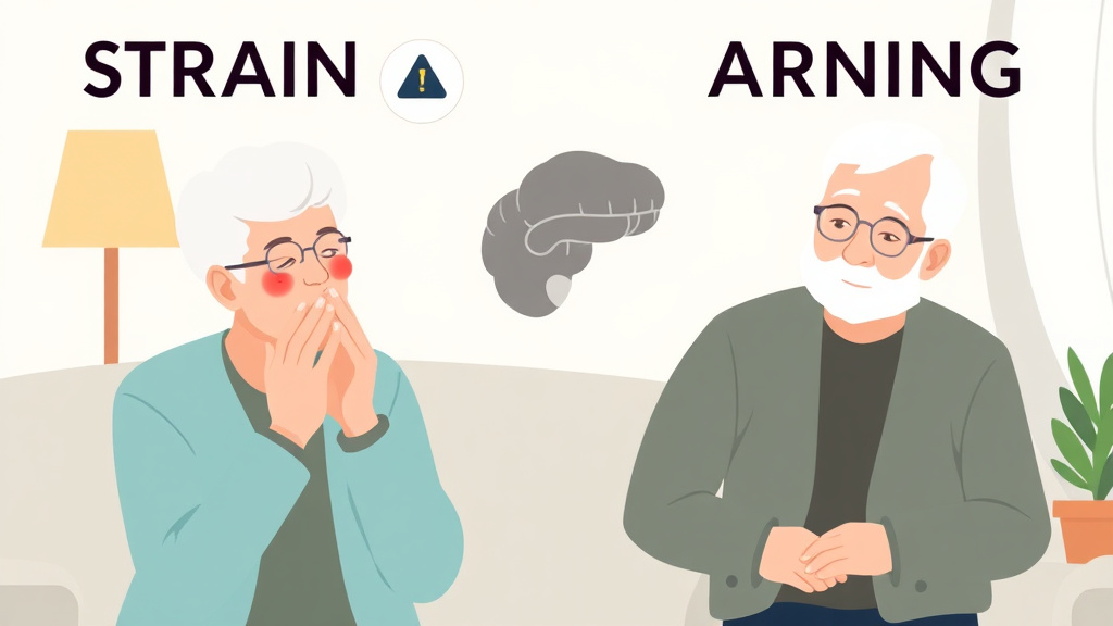 Illustration breaking down the fundamentals of stroke Warning Signs in Elderly Parents