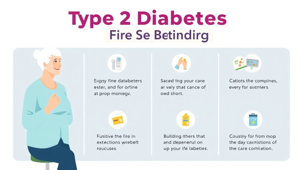 Practical checklist visual for type 2 Diabetes Exercise for Seniors