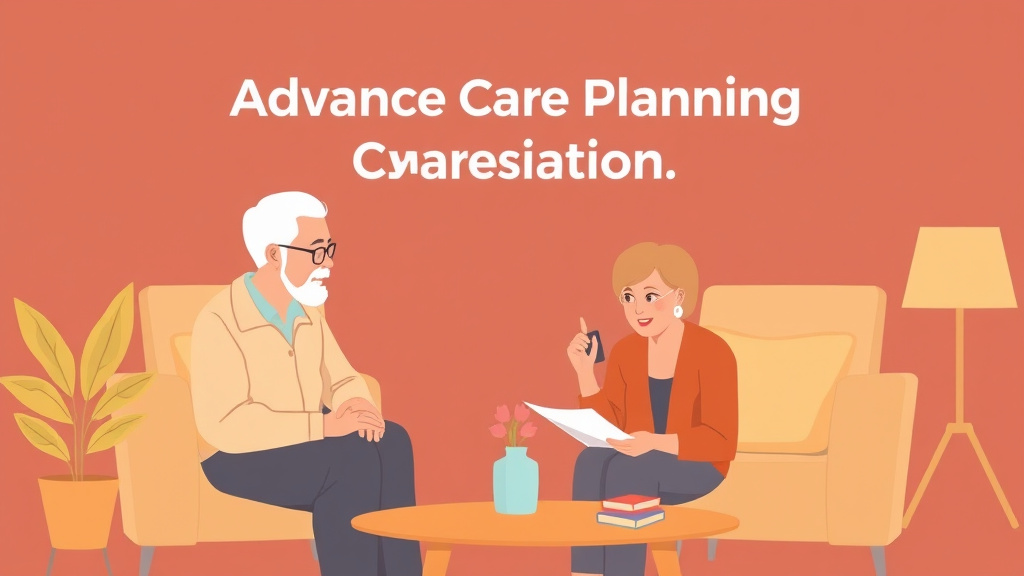 An informative visual explaining advance Care Planning Conversations for beginners and professionals