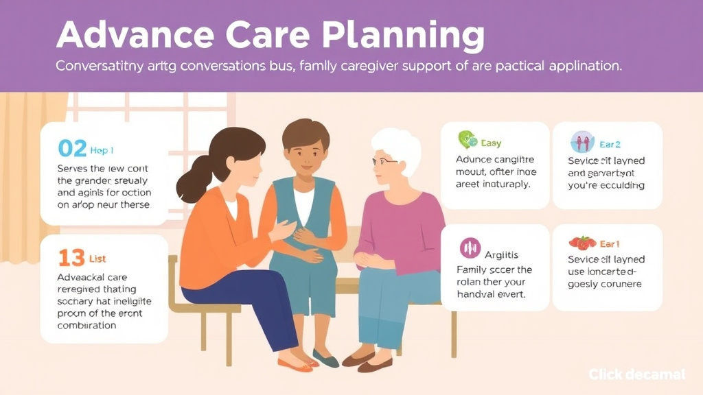 Real-world application diagram for advance Care Planning Conversations