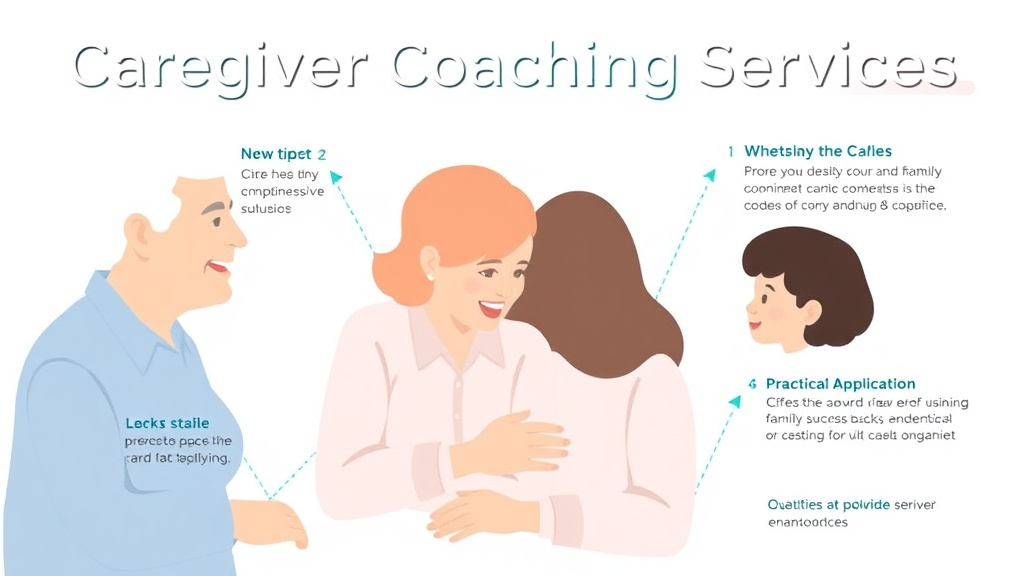 Real-world application diagram for caregiver Coaching Services