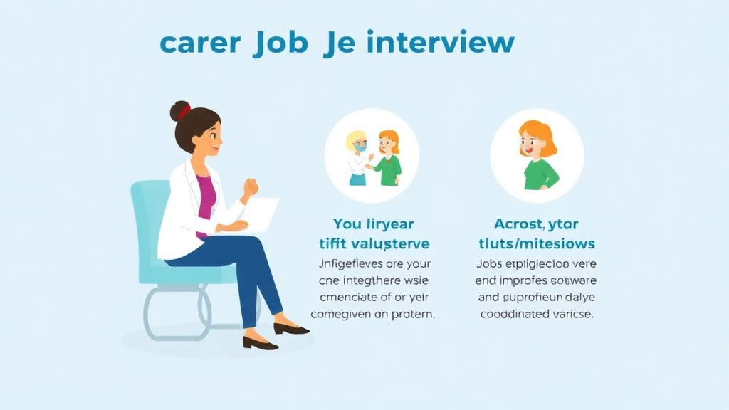Real-world application diagram for caregiver Job Interview Tips