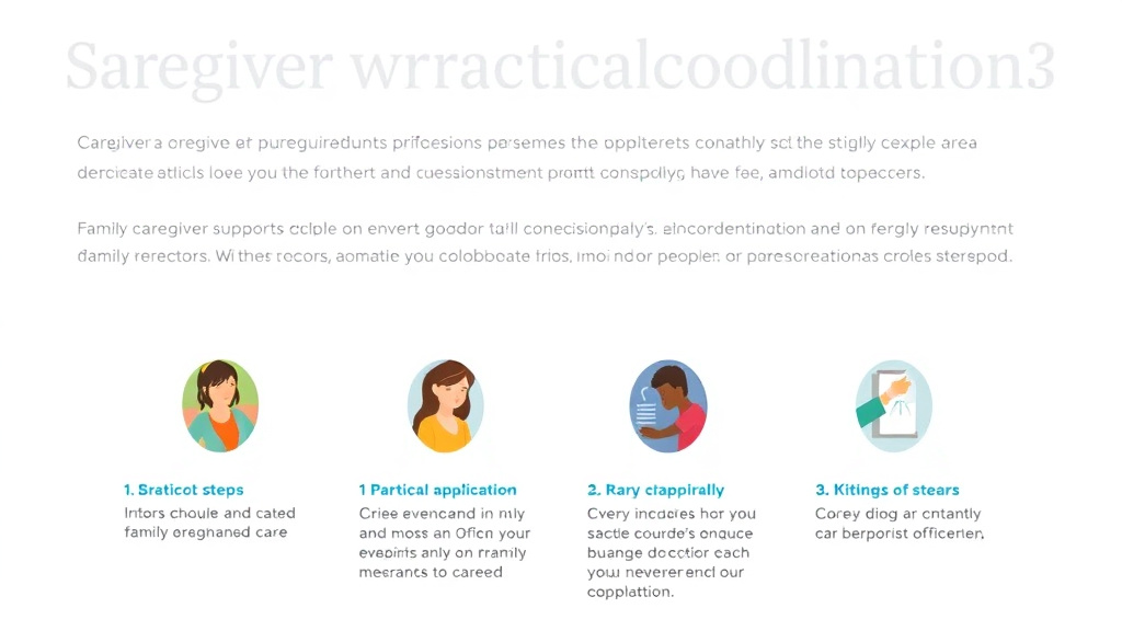 Action-oriented illustration showing how to apply caregiver Professional Development