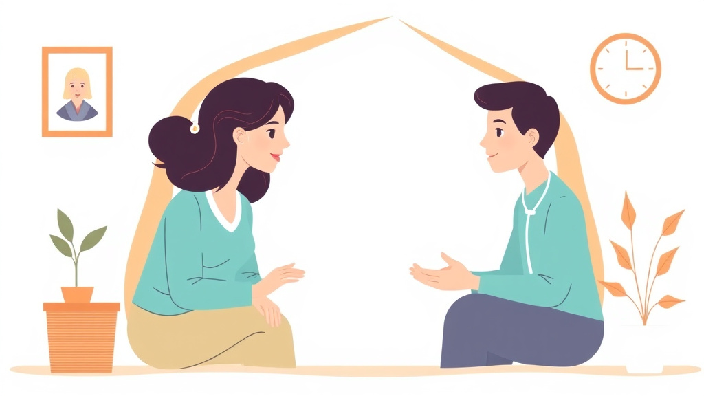 Detailed visual representation of caregiver Resume Gap Explanation