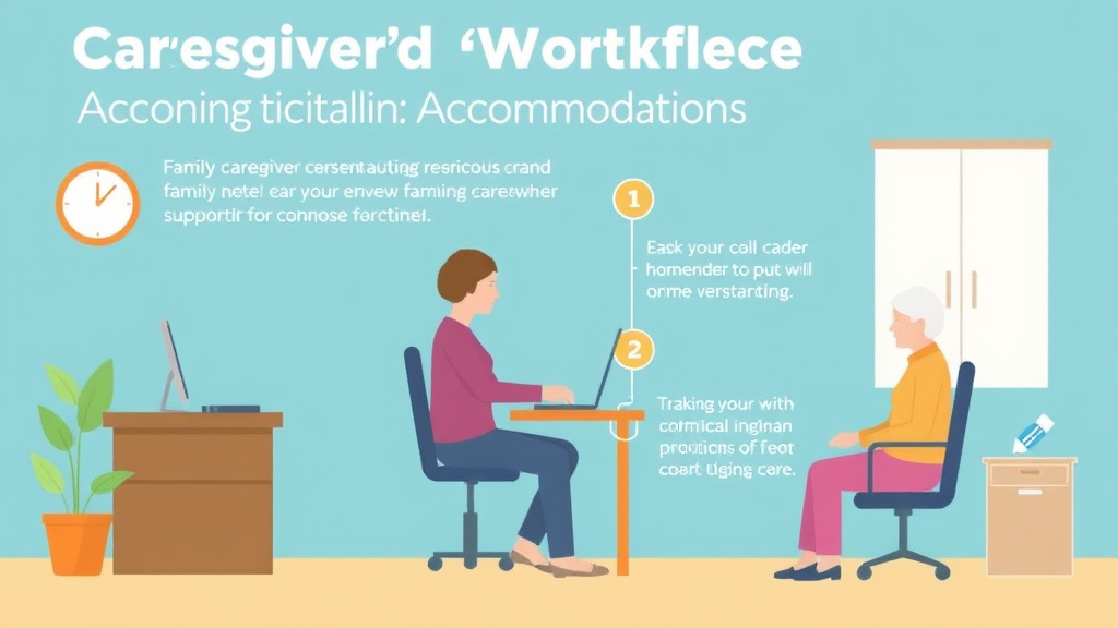 Practical workflow diagram for caregiver Workplace Accommodations