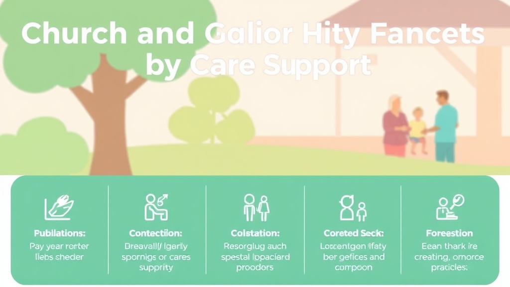 Process flow illustration for putting church and Community Care Support into action