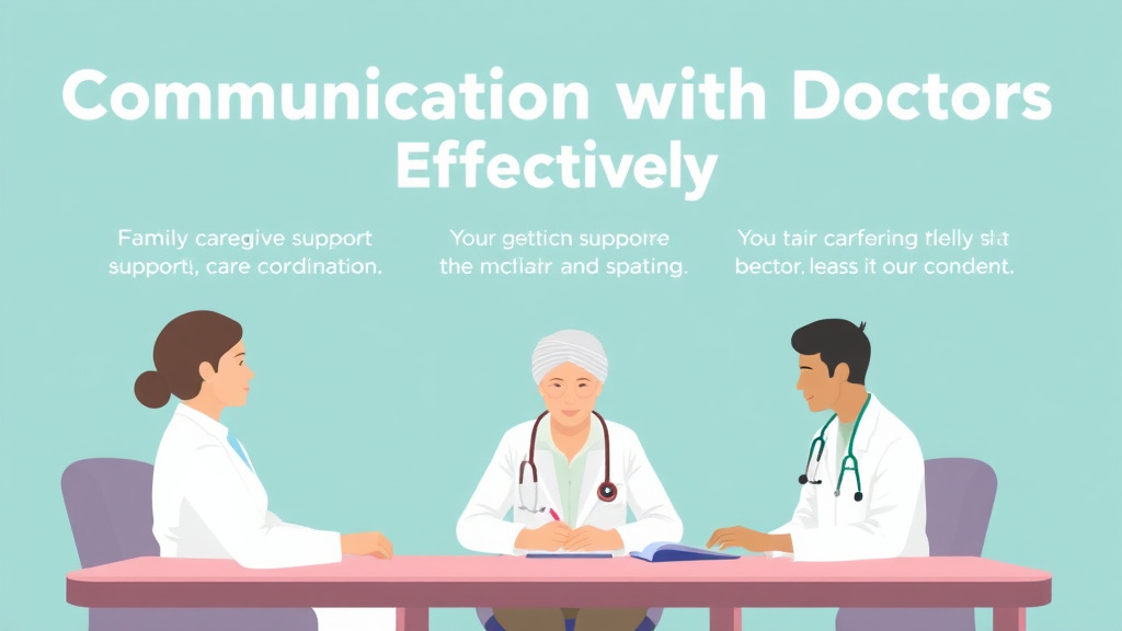 Practical checklist visual for communicating with Doctors Effectively