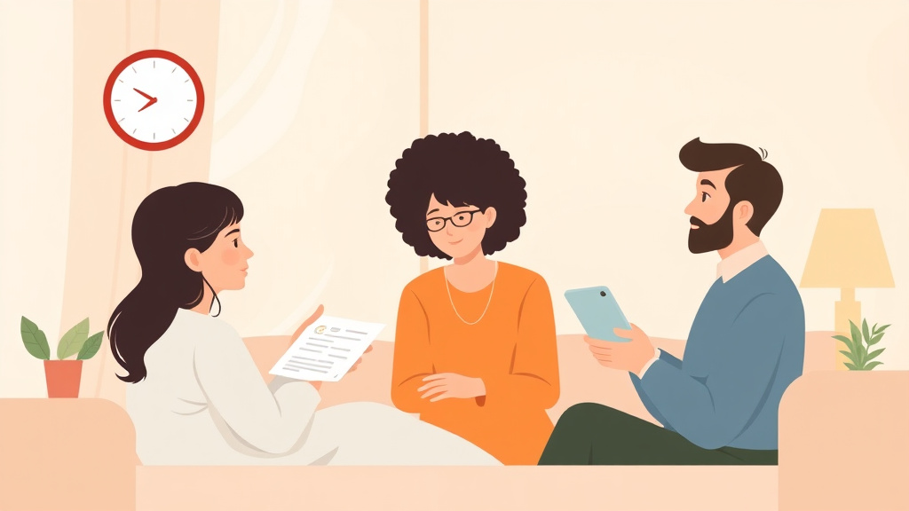 An informative visual explaining coordinating Care Across Time Zones for beginners and professionals