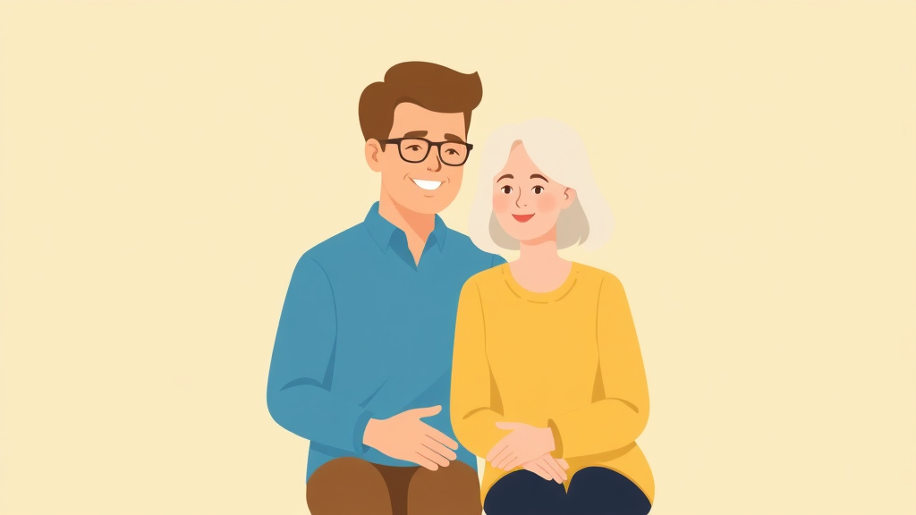 Conceptual diagram showing how coordinating Care for Couples works in practice