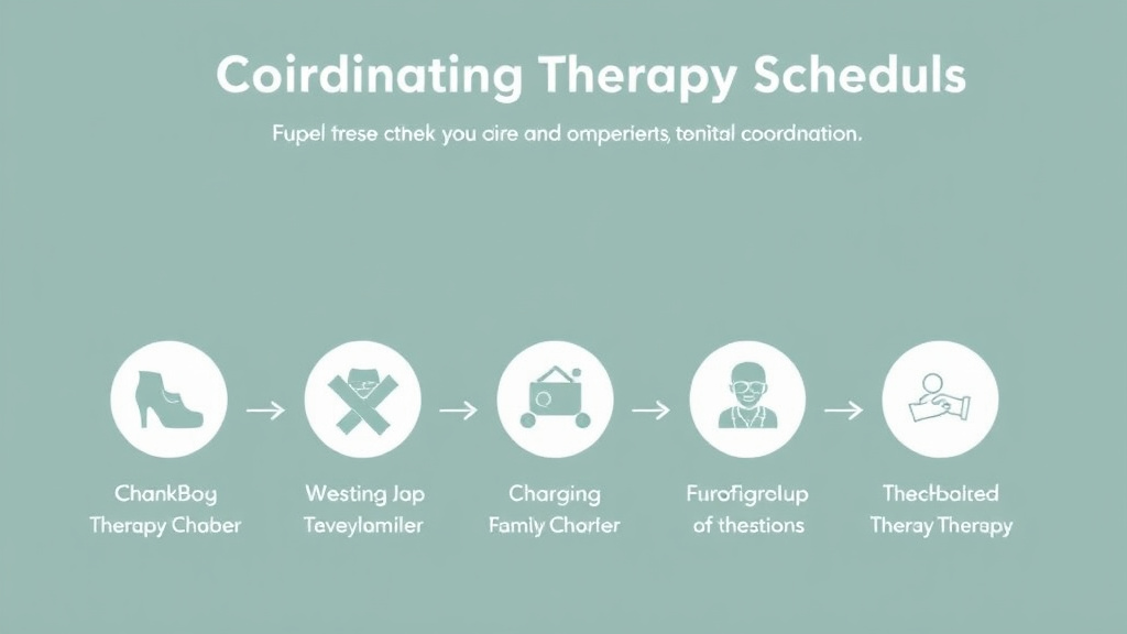 Practical workflow diagram for coordinating Therapy Schedules